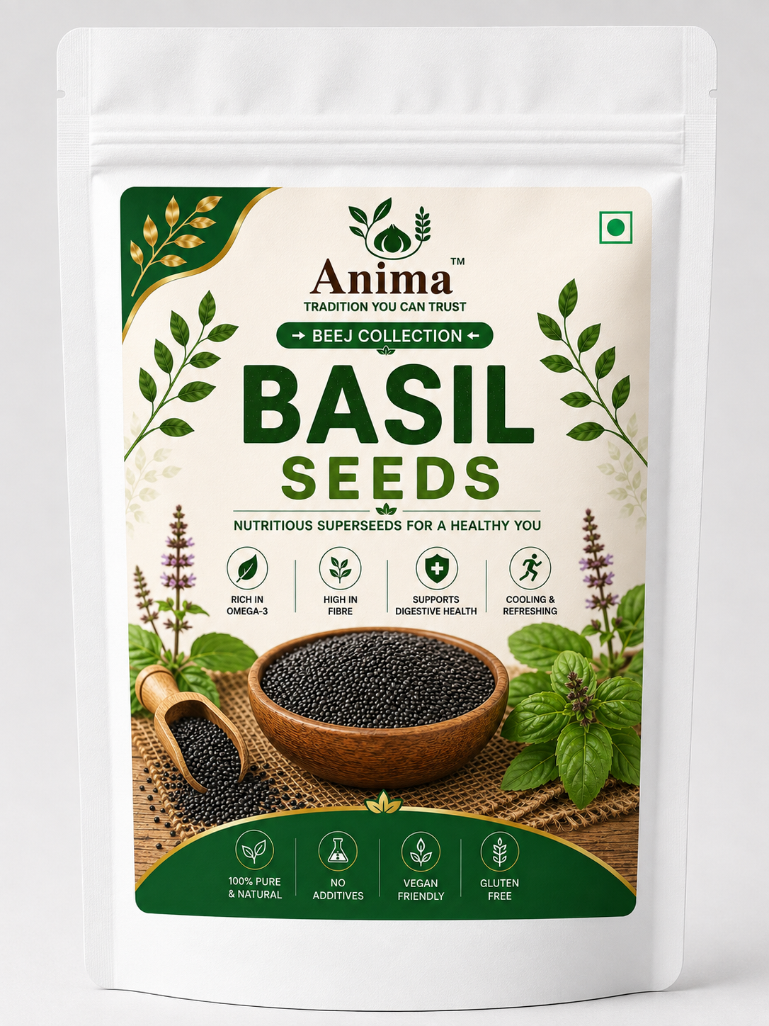Basil Seeds (Sabja)